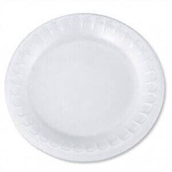 Styrofoam Plates Stock Photo - Download Image Now - Plate, Plastic