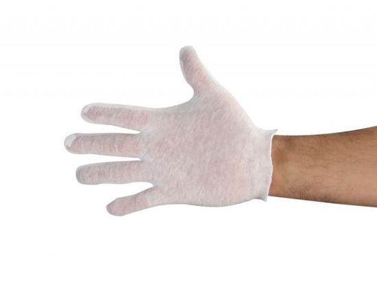 Picture of Cotton Lisle, Light Weight Ladies Unhemmed Glove