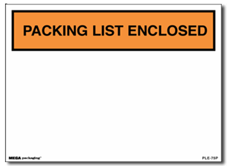 Picture for category Packing List Enclosed