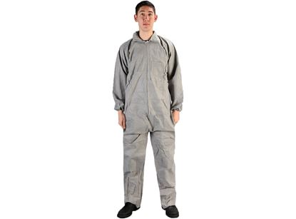 Picture of Grey SMS Coverall - Zipper Front