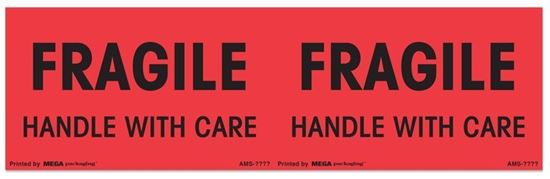 Picture of Fragile Handle With Care - Printed Labels