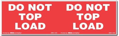 Picture of Do Not Top Load - Printed Labels