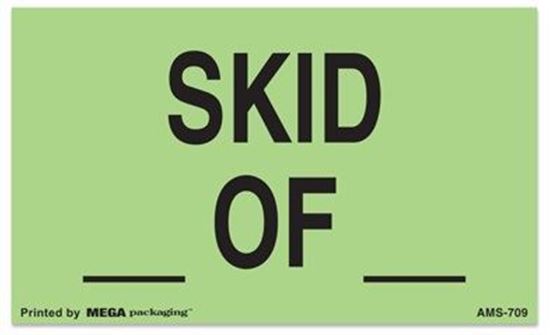 Picture of Skid Of - Green Printed Labels