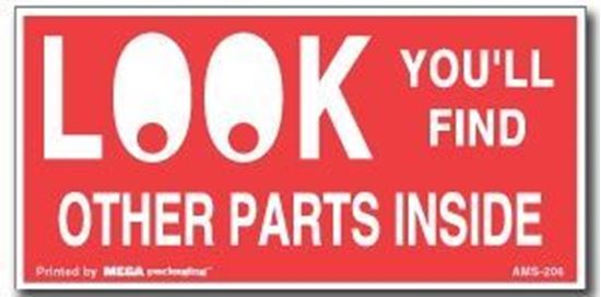 Picture of Look Other Parts - Printed Labels