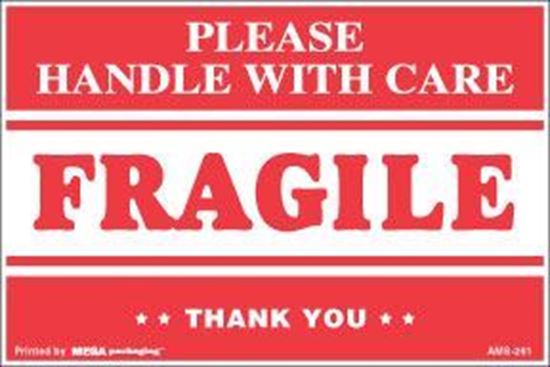 Picture of Please Handle With Care Fragile Thank You