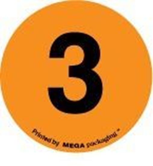 Picture of 3 - 3 Inch Round Label