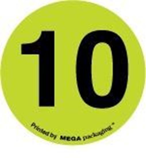 Picture of 10 - 3 Inch Round  Label
