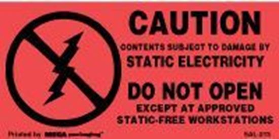 Picture of Caution Do Not Open 3 x 1-1/2