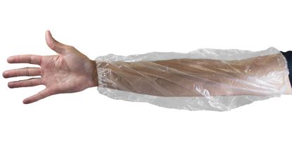 Picture of Clear Polyethylene Sleeves - 18 Inch Long 1,000 each